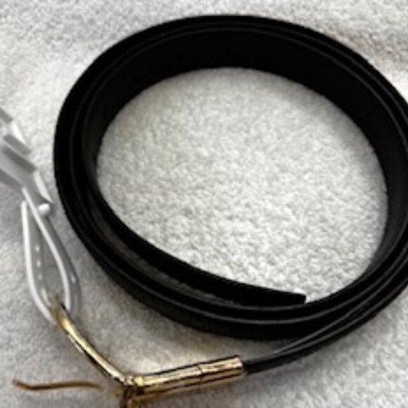 Michael Kors leather MK logo belt NWT Size 2X - Picture 5 of 7